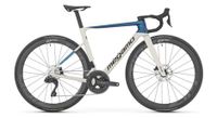 bicicleta de carretera megamo pulse 15 cw shimano 105 di2 12v 700 mm blanco azul 2026