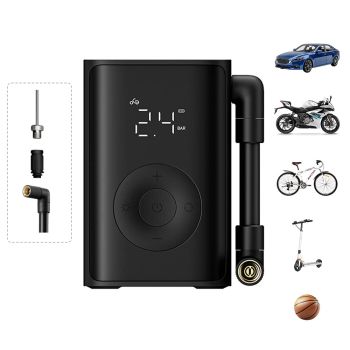 Xiaomi Mijia Home Bomba de Aire Portátil 3 - Inflación de 150PSI,2000mAh,240g ultraligera,presión precisa preestablecida