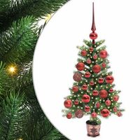 arbol de navidad  decoraciones de navidad con 150 led con soporte verde 65 cm pe