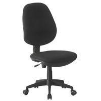 silla de oficina coco con reposabrazos en color negro 101x58x60 cm