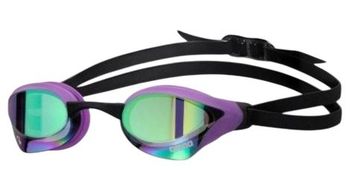 Gafas de natacion arena cobra core swipe mirror esmeralda plomo negro
