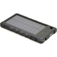 port designs 900114 solar portable power bank - black black