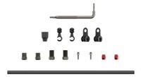 kit de latiguillos hidraulicos para frenos de disco sram doble compresion  2000 mm  negro