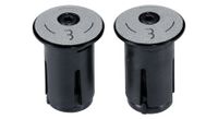 tapon de manillar de aluminio bbb screwon reflectante
