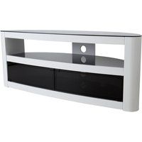 avf burghley tv stand white