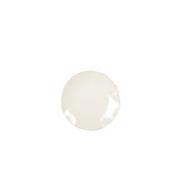 plato de postre blanco rosa 20x20x2cm - lote de 6