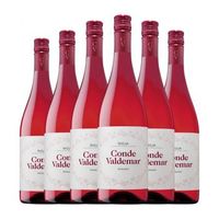 valdemar vino rosado conde de valdemar rose rioja joven 75 cl 135 vol pack de 6 unidades