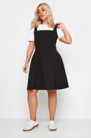 yours pichi negro escote cuadrado mujer curvy y tallas grandes limited collection