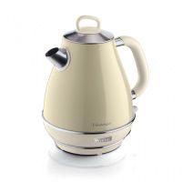 ariete vintage electric hervidor de agua 17l 2000w beige