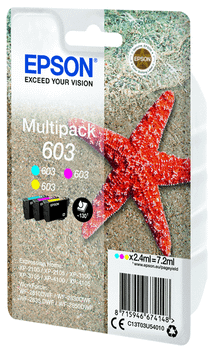 Epson Cartucho Multipack 603 3 Colores