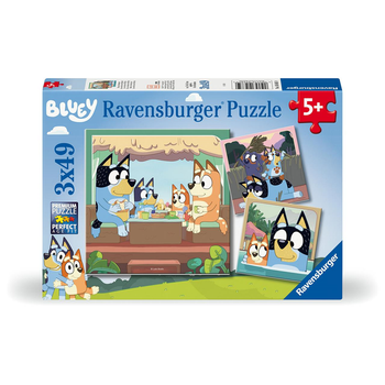 Ravensburger - Puzzle 3 en 1 de 49 piezas Bluey (5685)
