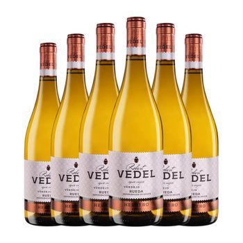 Herrero Vino Blanco Roberto Vedel Cepas Viejas Rueda 75 Cl 12% Vol. (pack De 6 Unidades)