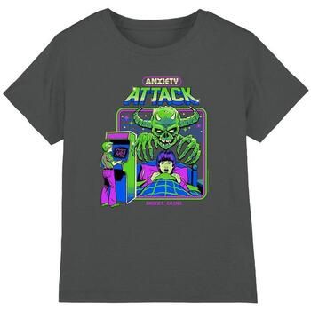 Steven Rhodes Camiseta Anxiety Attack para niña
