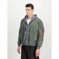 alpha industries cazadora 191118 ma-1 vf 59 bomber-432 vintage green para hombre