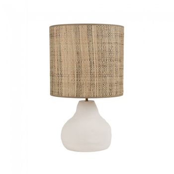Lámpara de mesa portinatx m blanca
