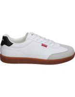 zapatillas planas infantiles levis kids jackson blanco 38