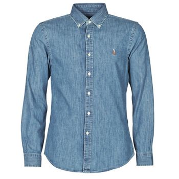 Polo Ralph Lauren Camisa manga larga CAMISA DE CORTE RECTO EN DENIM para hombre