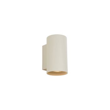 Aplique moderno beige gu10 redondo