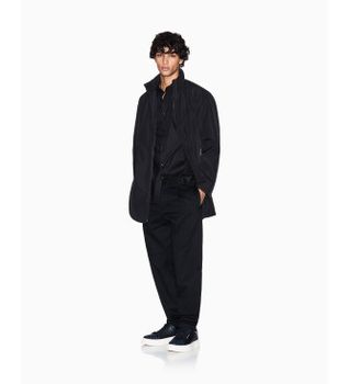 A|X Armani Exchange para hombre. XM001578AF16926UC001 Abrigo Acolchado negro (XL), Casual, Poliéster