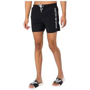 Emporio Armani Bañador Logo brodé para hombre