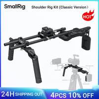 kit de plataforma de hombro smallrig version clasica con almohadilla de hombro con mango abrazadera de varilla de 15mm para camaras dslr universales videocamara -4480