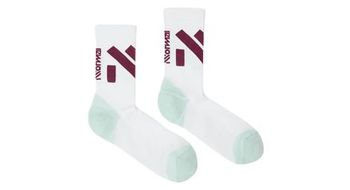 Calcetines nnormal race blanco verde