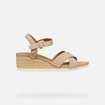 GEOX Ischia Corda Mujer Beige Rosado