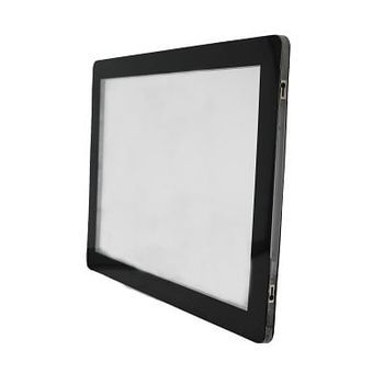 Carpeta Poster Led A 2 Caras A3 12v Dc (carteles Led Para Inmobiliaria)  Blanco Frio 6000k Iluminashop 0.01*0.01*0.01cm Negro / Transparente