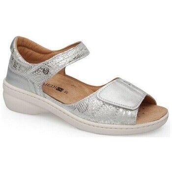 Calzamedi Sandalias 0668 platino para mujer