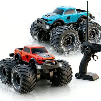 CT 8860 1/16 2.4G coche teledirigido anfibio camión, control proporcional total, modelos RTR