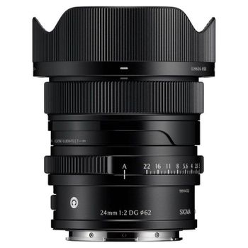 Objetivo Sigma 24mm F2 DG Contemporary Montura Sony E Parasol Negro