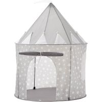 kids concept star play tent - grey