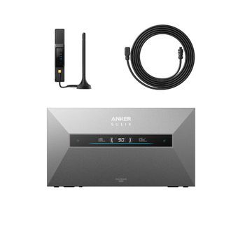 Kit Anker Solix Solarbank Max Ac Con Adaptador Wieland Y Smart Meter Gen 2, Almacenamiento Ca 7kwh