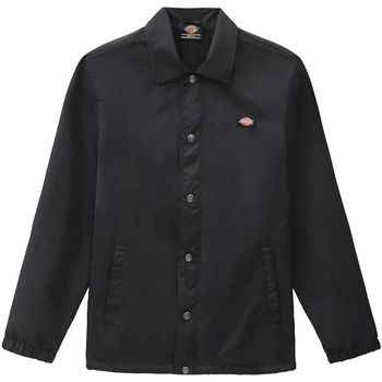 Dickies Camisa manga larga OAKPORT COACH JACKET BLACK para hombre