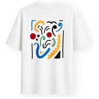 organic monkey camiseta the art t-shirt - white para hombre