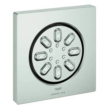 Ducha Lateral Grohe Rainshower Aqua Cube 2 Chorros, Supersteel Infinity Finish, 26802dc0