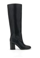 botas elasticas efecto piel black 38