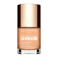clarins bases maquillaje skin illusion velvet maquillaje serum acabado mate