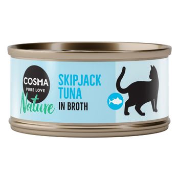 Cosma Nature 24 x 70 g - Pack Ahorro - Atún skipjack