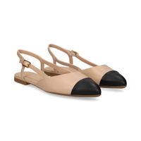 unisa zapatos planos mujer - beige talla 40