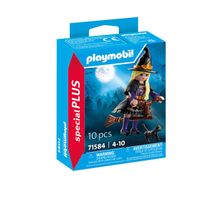 playmobil bruja con gato juego de figuras 4 anos - 71584