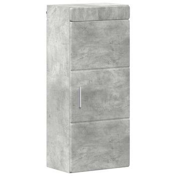 Armario De Pared Para Baño | Mueble De Baño Con Estante Tulum Gris Concreto
