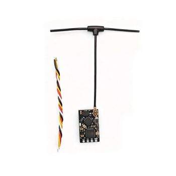 DarwinFPV ELRS 2.4GHz 100mW Receptor Nano de Telemetría CRSF con antena en T para aeronave FPV RC drone