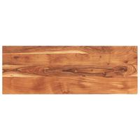 tablero de mesa rectangular madera maciza acacia 140x60x25 cm vidaxl