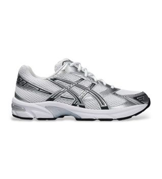 Asics para hombre. 1201B020 Zapatillas Gel-1130 blanco, plateado (38), Plata, Plano, Cordones, Casual, Deportivo, Multideporte