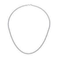 exclusiva cadena de acero inoxidable pulido de 3 mm