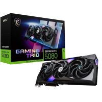 msi geforce rtx 5080 gaming trio oc 16gb gddr7 reflex 2 rtx ai dlss4