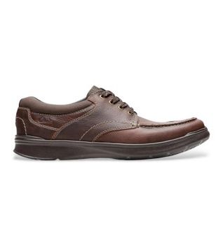 Clarks para hombre. 26119803 Zapatos de Piel Cotrell Edge marrón (42), Plano, Cordones, Casual