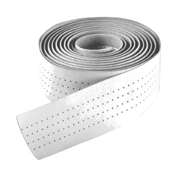 Cinta de manillar Selle Italia Smootape Classica Leather Blanca
