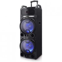aiwa kbtus-900 altavoz bluetooth con karaoke 100w